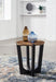 Hanneforth - Round End Table - Brown - Tallahassee Discount Furniture (FL)