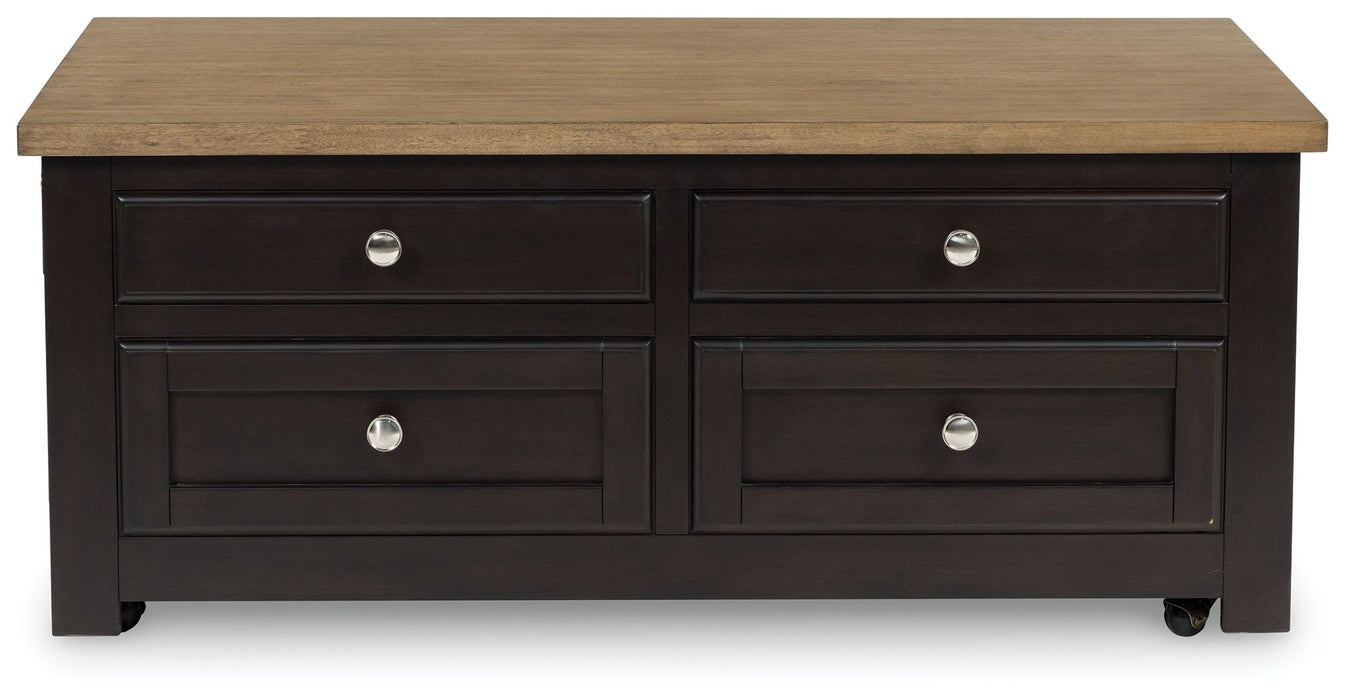 Drazmine - Brown - Lift Top Cocktail Table - Tallahassee Discount Furniture (FL)