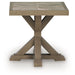 Laguna Heights - Square End Table - Beige - Tallahassee Discount Furniture (FL)