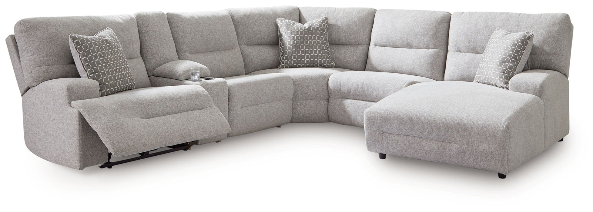 Acklen Place - Reclining Sectional - Tallahassee Discount Furniture (FL)