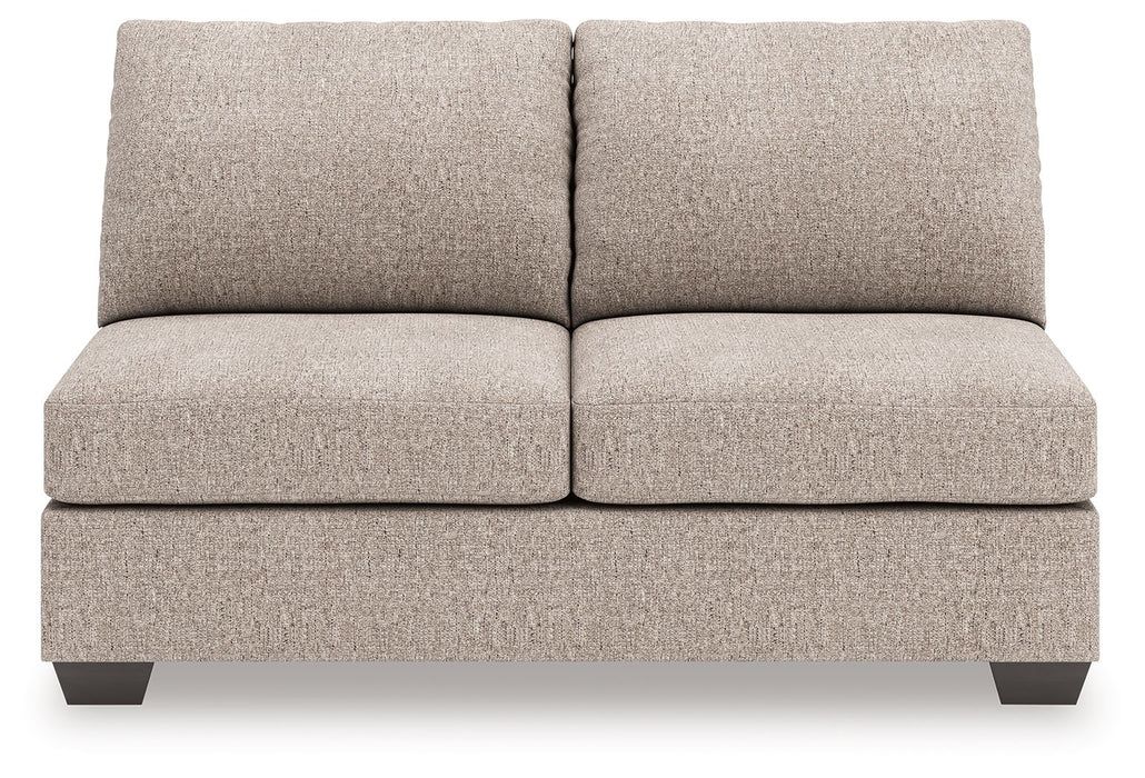 Seyler Lane - Beige - Armless Loveseat - Tallahassee Discount Furniture (FL)