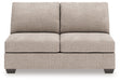 Newellen - Armless Full Sleeper - Beige - Tallahassee Discount Furniture (FL)
