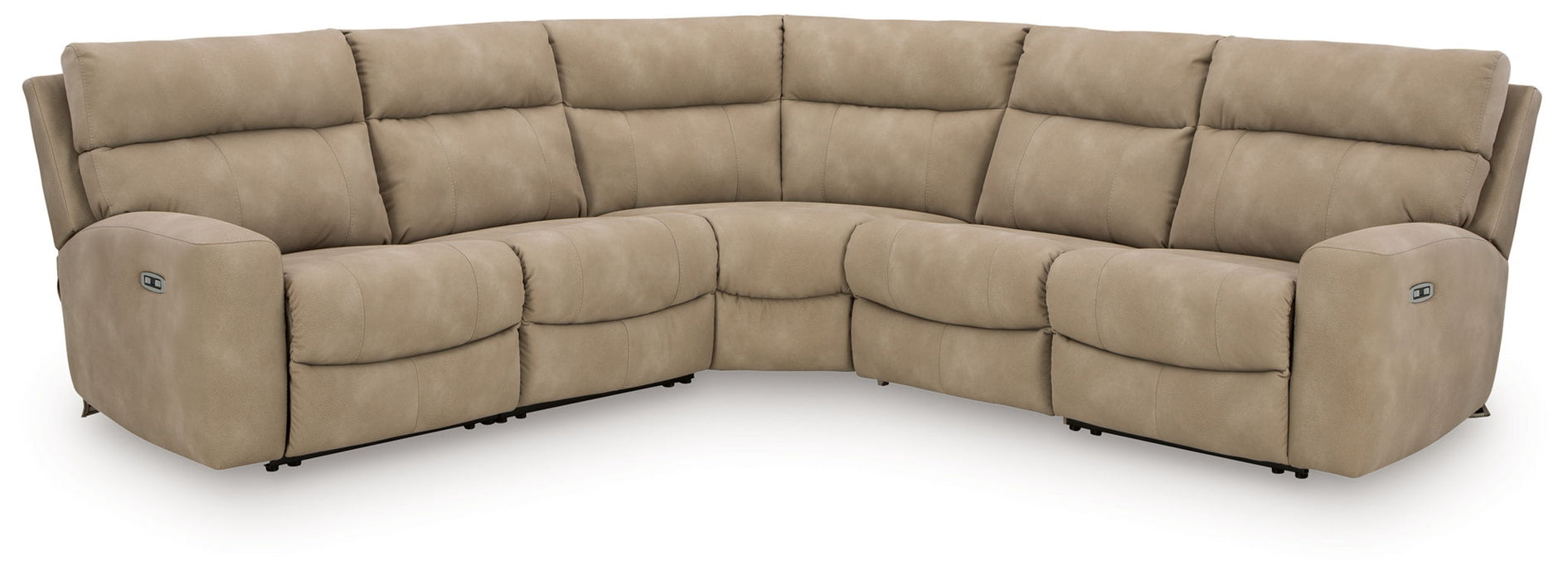 Next-Gen Durapella - Power Reclining Sectional Set - Tallahassee Discount Furniture (FL)
