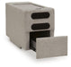 ModMax Luxe - Console With Audio System - Flint - Tallahassee Discount Furniture (FL)