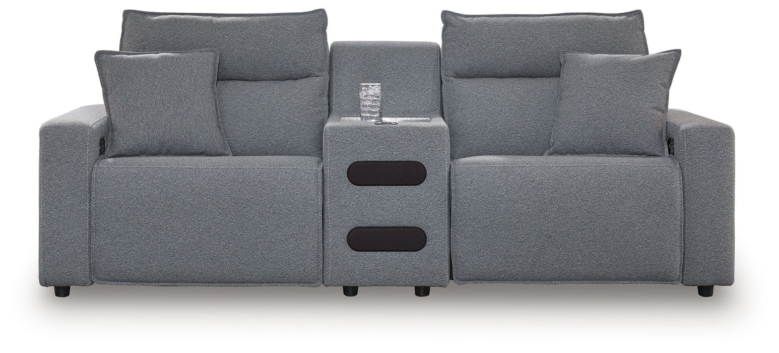 ModMax II - Salt And Pepper - Reclining Sectional - Tallahassee Discount Furniture (FL)