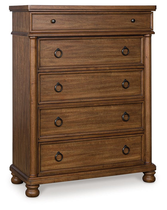 Rowlenstown - Five Drawer Chest - Tallahassee Discount Furniture (FL)