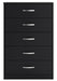 Finch - Five Drawer Chest - 46" Height - Black - Tallahassee Discount Furniture (FL)