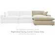 Elyza - RAF Corner Chaise - Linen - Tallahassee Discount Furniture (FL)