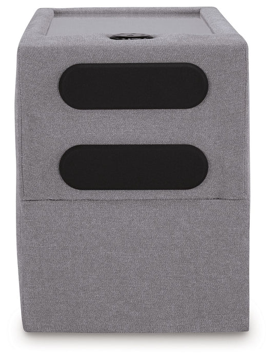 Modmax - Granite - Console With Audio System - Tallahassee Discount Furniture (FL)
