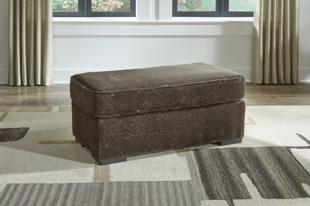 Aylesworth - Chocolate - Ottoman - Tallahassee Discount Furniture (FL)