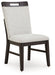 Neymorton - Light Gray / Brown - Dining Upholstered Side Chair (Set of 2) - Tallahassee Discount Furniture (FL)