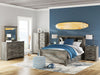 Frandern - Bookcase Panel Bedroom Set With Storage - Tallahassee Discount Furniture (FL)