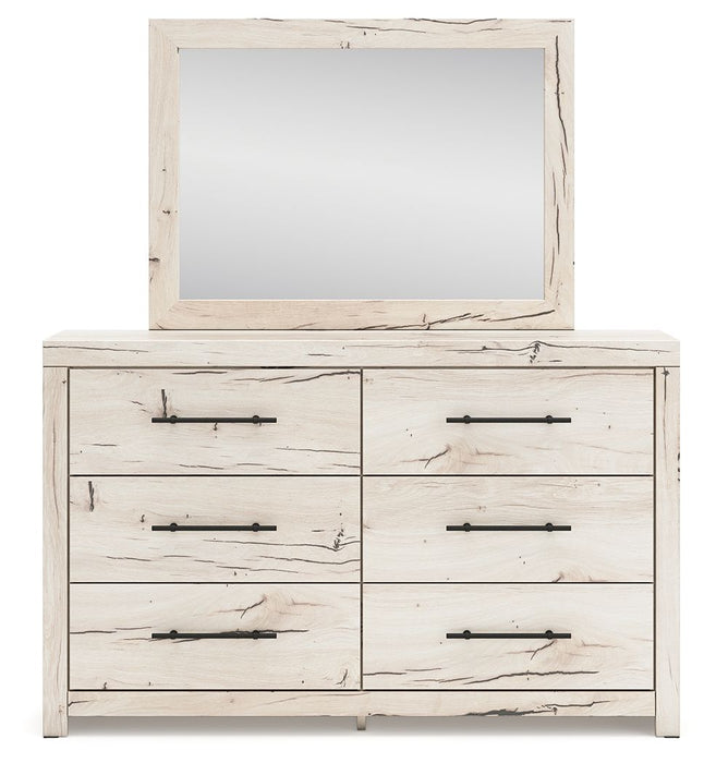 Lawroy - Light Natural - Dresser And Mirror - Tallahassee Discount Furniture (FL)
