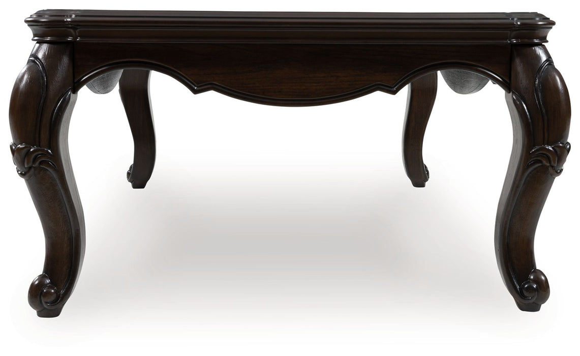 Maylee - Table With Cabriole Legs - Tallahassee Discount Furniture (FL)