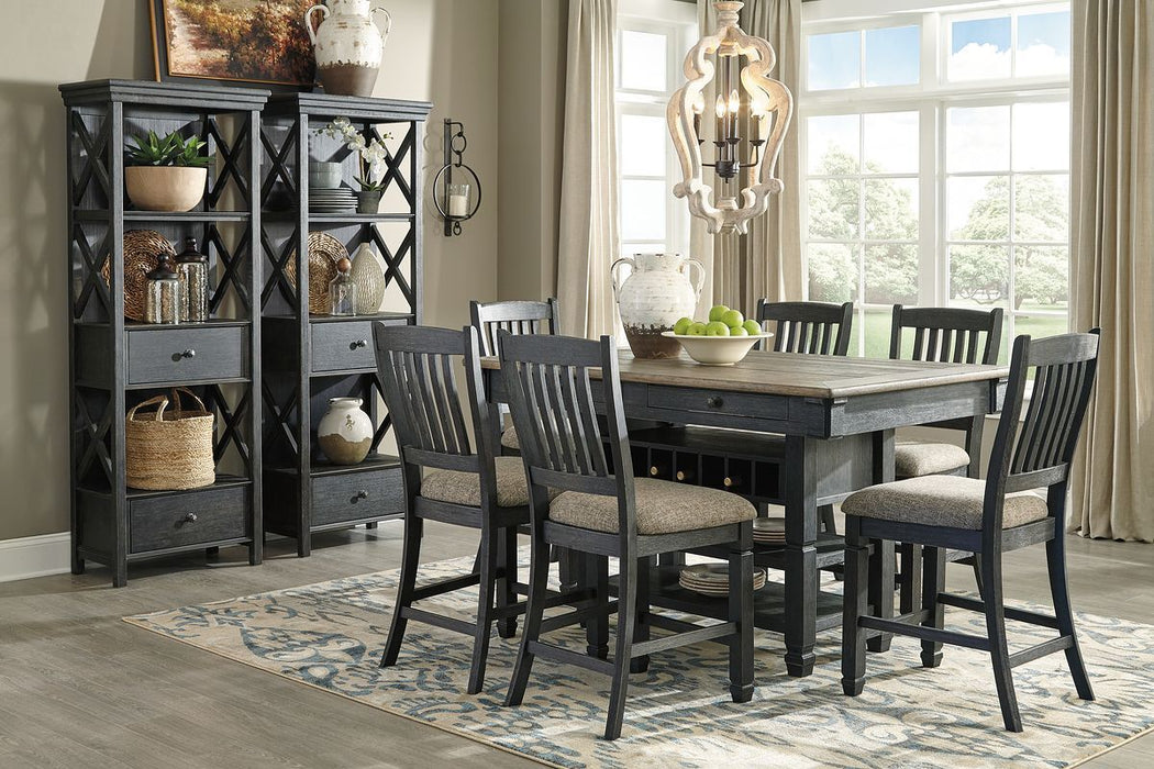 Tyler Creek - Counter Height Table Set - Tallahassee Discount Furniture (FL)