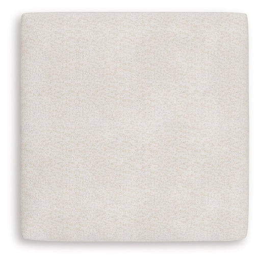 Donelson Creek - Vanilla - Oversized Accent Ottoman - Tallahassee Discount Furniture (FL)