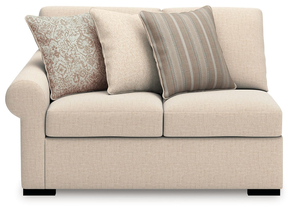 LadyMae - Twill - LAF Loveseat - Tallahassee Discount Furniture (FL)