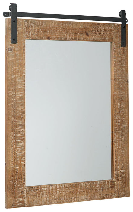 Lanie - Antique Brown - Accent Mirror - Tallahassee Discount Furniture (FL)