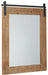 Lanie - Antique Brown - Accent Mirror - Tallahassee Discount Furniture (FL)