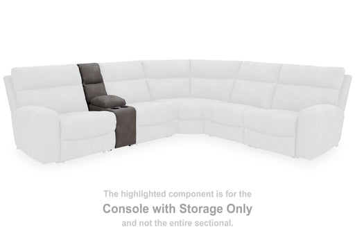 Next-gen Durapella - Slate - Console With Storage - Tallahassee Discount Furniture (FL)