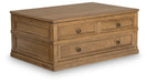 Sharlance - Light Brown - Lift Top Cocktail Table - Tallahassee Discount Furniture (FL)