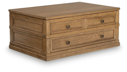 Sharlance - Light Brown - Lift Top Cocktail Table - Tallahassee Discount Furniture (FL)