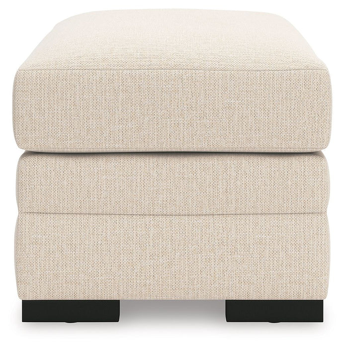 Lango - Jute - Ottoman - Tallahassee Discount Furniture (FL)