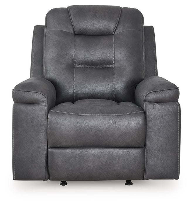 Stockworth - Granite - Rocker Recliner - Tallahassee Discount Furniture (FL)