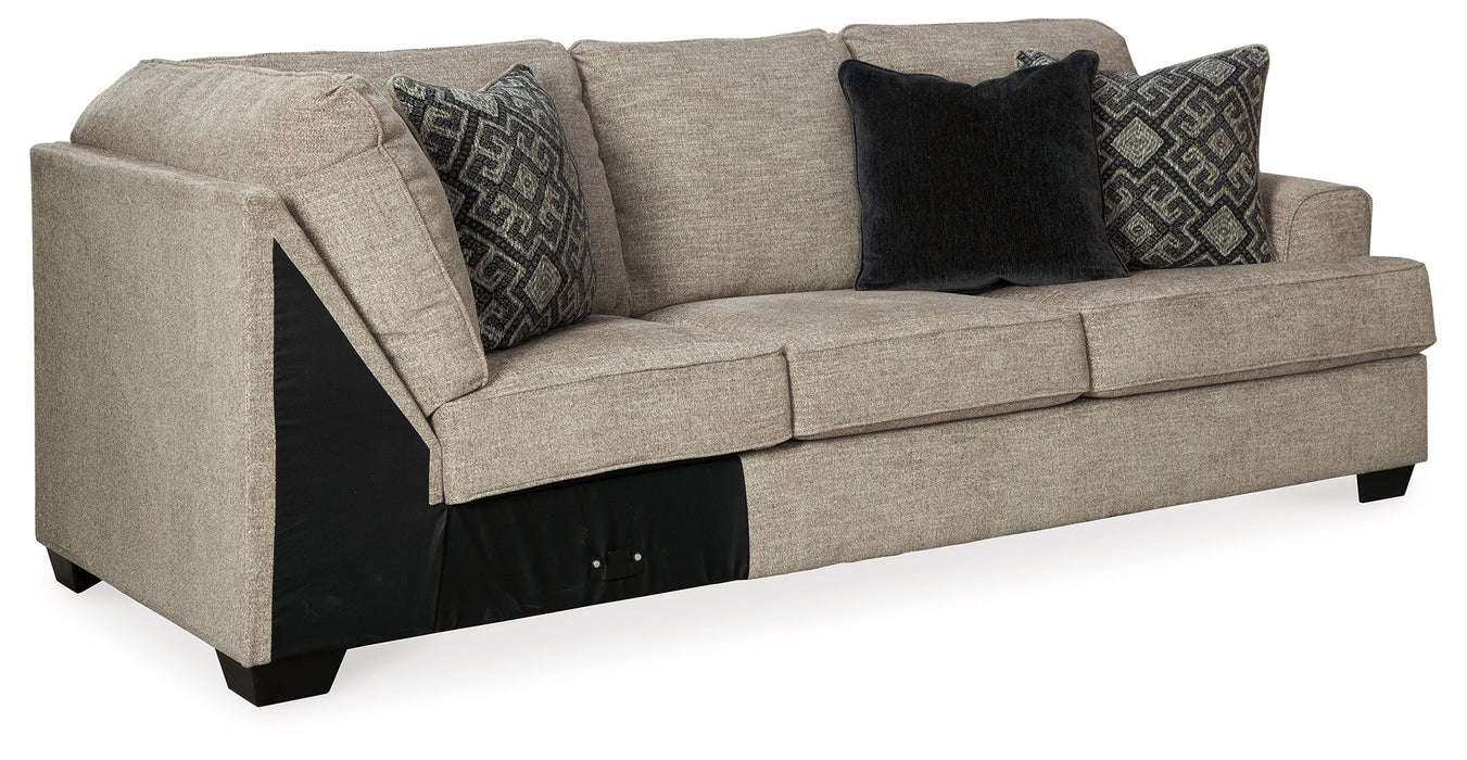 Bovarian - RAF Sofa w/Corner Wedge - Stone - Tallahassee Discount Furniture (FL)