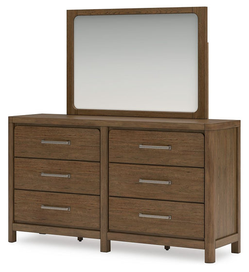 Cabalynn - Light Brown - Dresser And Mirror - Tallahassee Discount Furniture (FL)