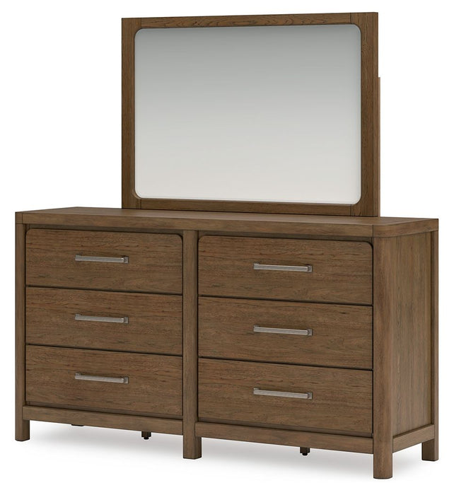 Cabalynn - Light Brown - Dresser And Mirror - Tallahassee Discount Furniture (FL)