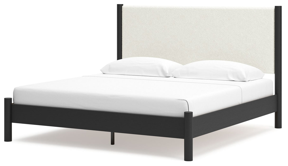 Cadmori - Upholstered Panel Bed - Tallahassee Discount Furniture (FL)