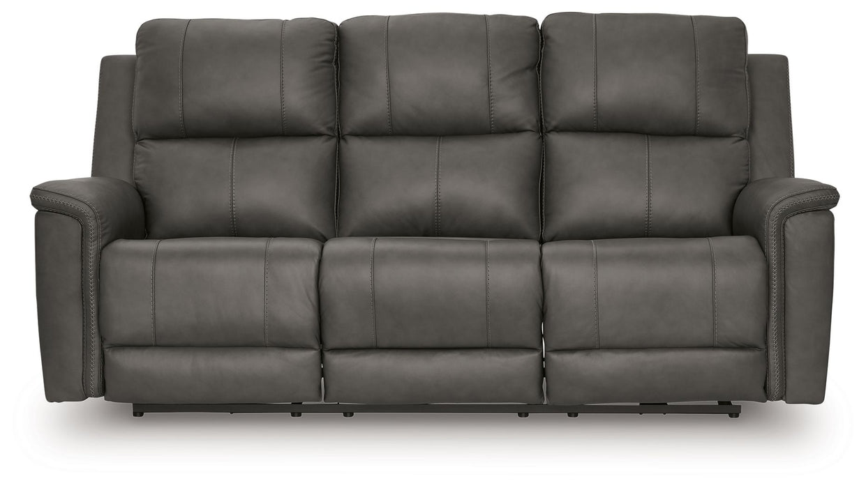 Bleckley - Power Reclining Sofa With Adjustable Headrest - Tallahassee Discount Furniture (FL)