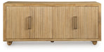 Niam - Light Antique Beige - Accent Cabinet - Tallahassee Discount Furniture (FL)