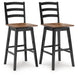 Wildenauer - Swivel Stool (Set of 2) - Tallahassee Discount Furniture (FL)