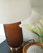 Farberman - Amber - Glass Table Lamp - Tallahassee Discount Furniture (FL)