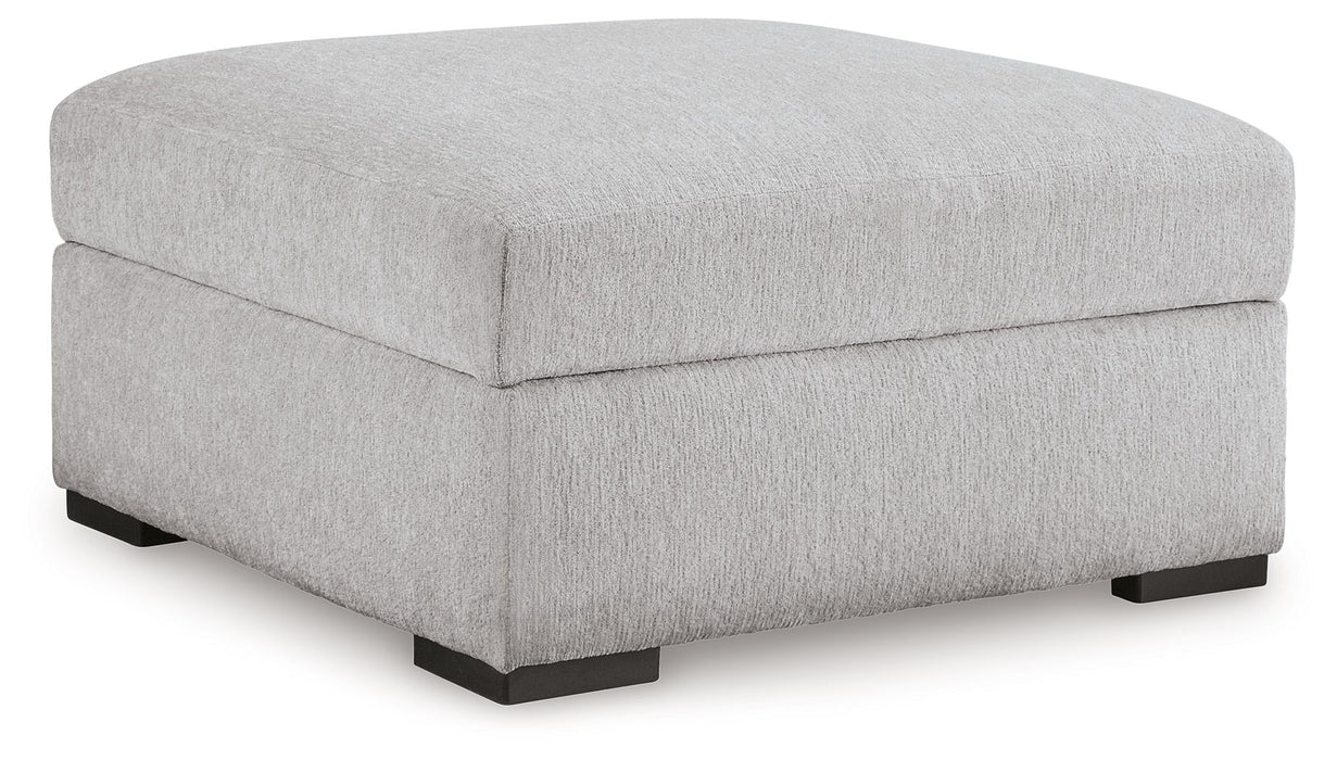 Gabyleigh - Nickel - Ottoman With Storage - Tallahassee Discount Furniture (FL)