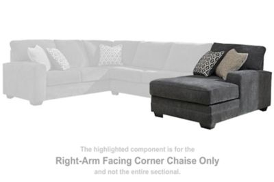 Tracling - Slate - RAF Corner Chaise - Tallahassee Discount Furniture (FL)