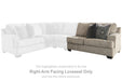 Bovarian - Stone - RAF Loveseat - Tallahassee Discount Furniture (FL)