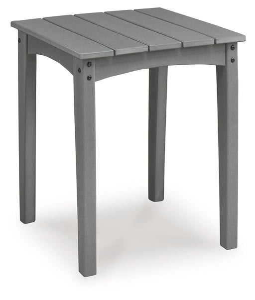 Cove Beach - Square End Table - Gray - Tallahassee Discount Furniture (FL)