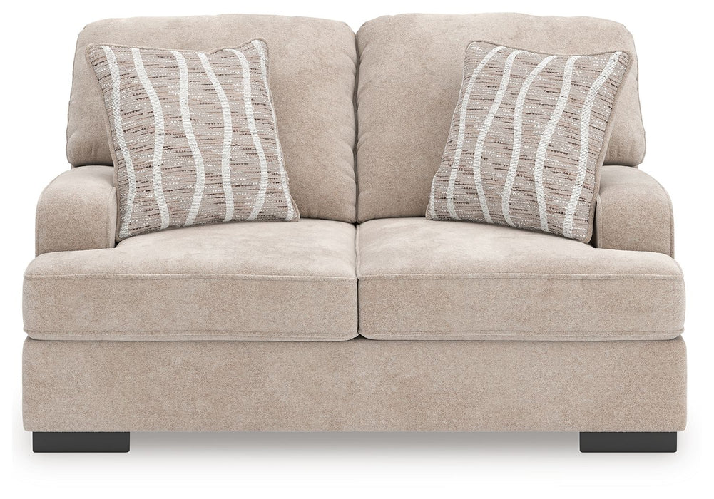 High Profile - Loveseat - Taupe - Tallahassee Discount Furniture (FL)