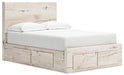 Lawroy - Panel Bed With Storage - Tallahassee Discount Furniture (FL)