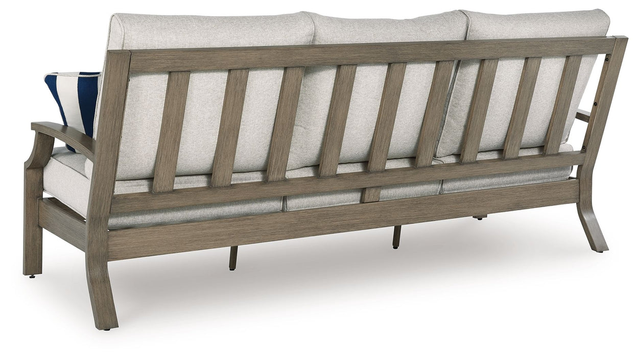 Rainier Ranch - Brown / Beige - Sofa With Cushion - Tallahassee Discount Furniture (FL)