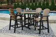 Fairen Trail - Black / Driftwood - 5 Pc. - Dining Set with 4 Chairs - Tallahassee Discount Furniture (FL)