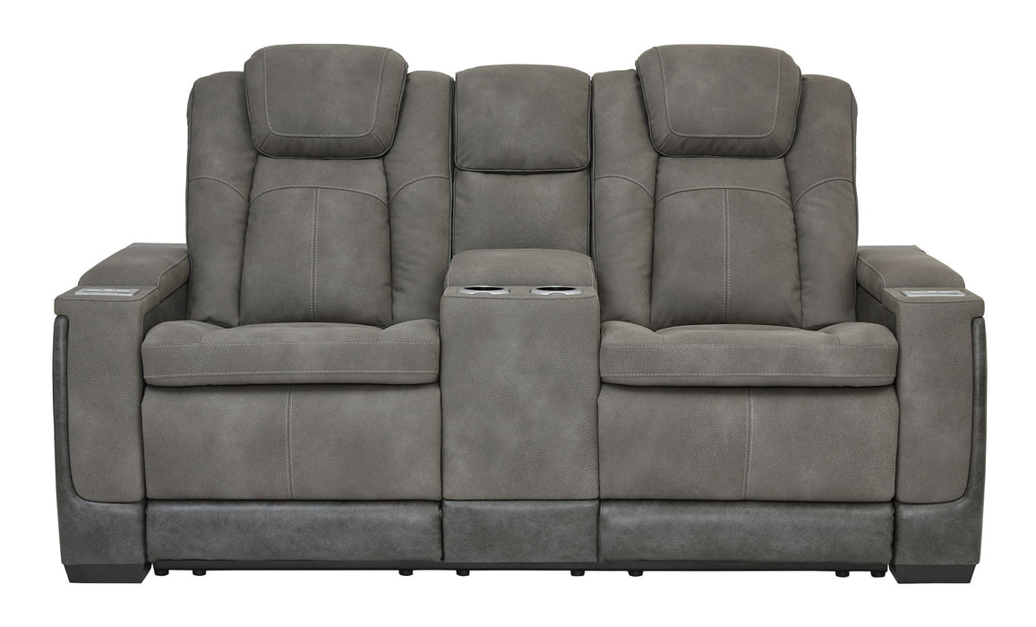 Next-Gen Durapella - Power Reclining Loveseat - Tallahassee Discount Furniture (FL)