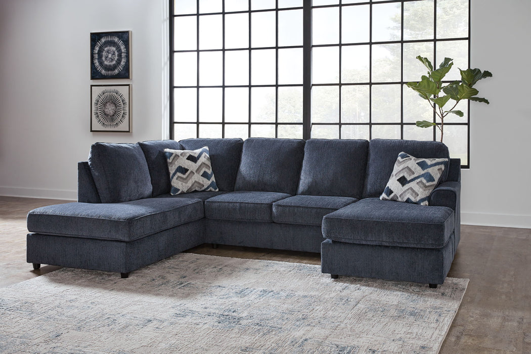 Albar Place - Sectional With Ottoman - Tallahassee Discount Furniture (FL)