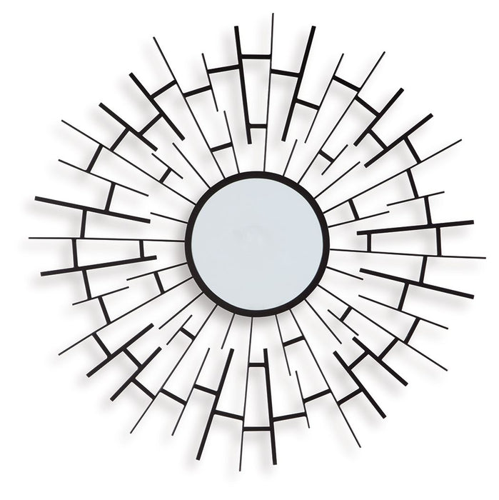 Garrenworth - Black - Accent Mirror - Tallahassee Discount Furniture (FL)