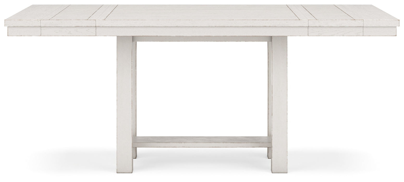 Robbinsdale - Rectangular Counter Height Dining Extension Table Set - Tallahassee Discount Furniture (FL)