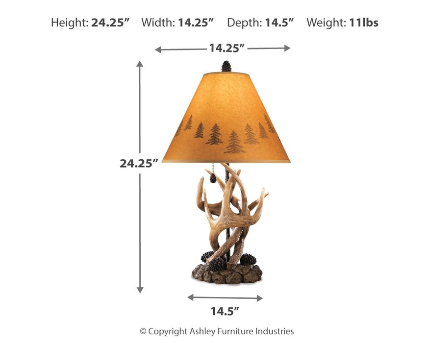 Derek - Table Lamp (Set of 2) - Tallahassee Discount Furniture (FL)