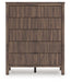 Pamytta - Brown - Five Drawer Wide Chest - Tallahassee Discount Furniture (FL)